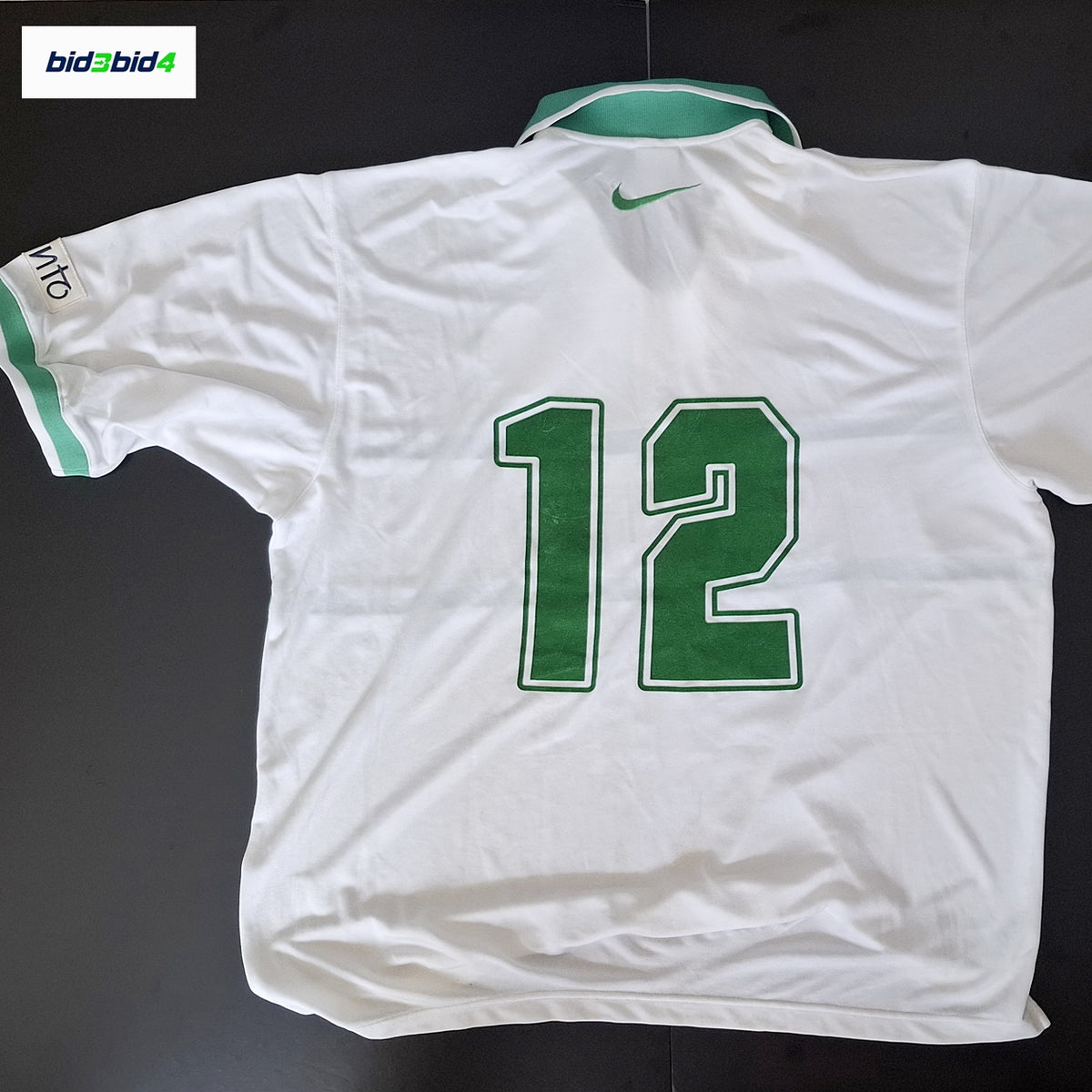 「Q仔」鍾健希1996至97球季愉園作客球衣 Chung Kin Hei “Q Chai” Happy Valley 1996–97 Away Jersey