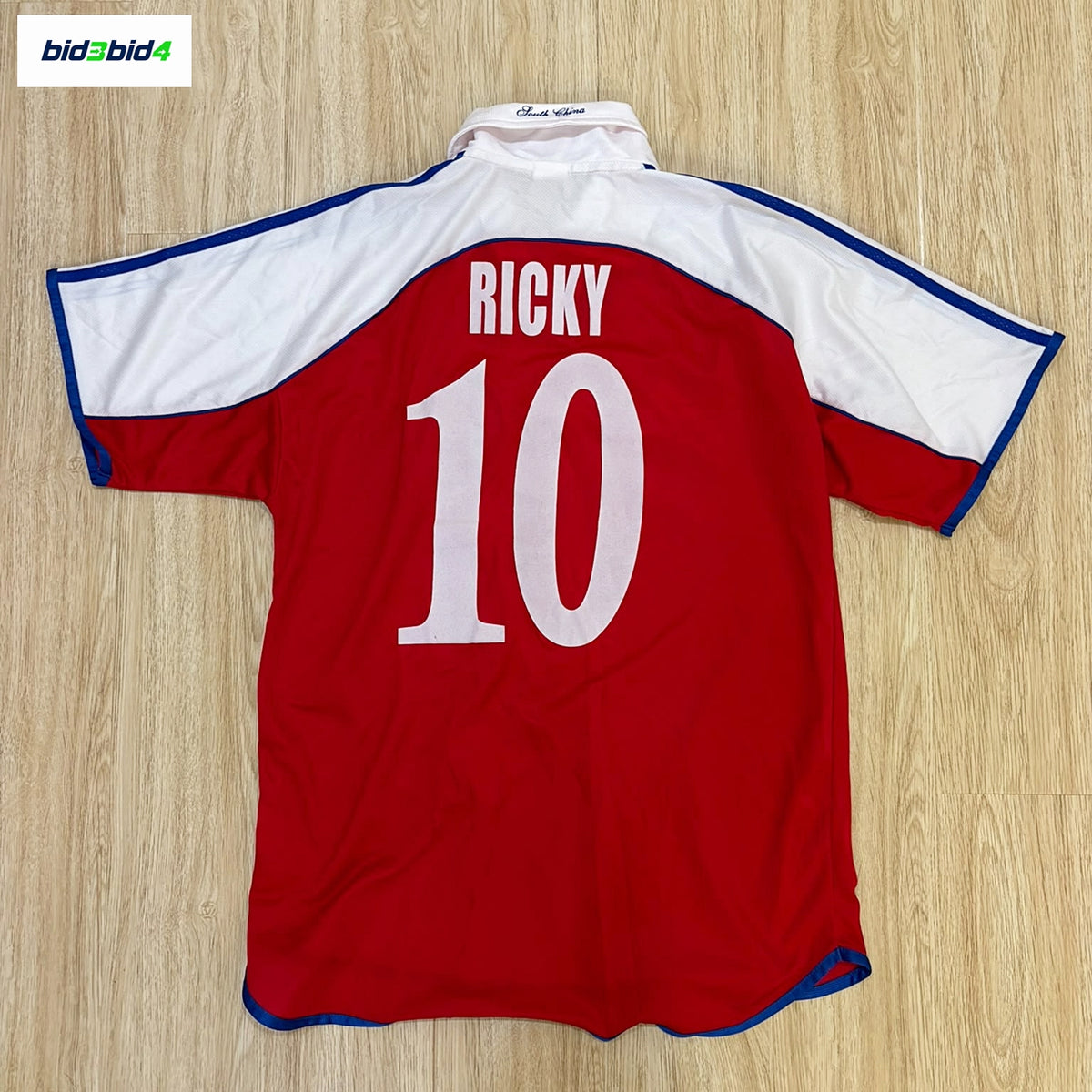 鄭兆聰1999至2000球季南華10號球衣           Cheng Siu Chung SCAA 1999–2000 No. 10 Jersey