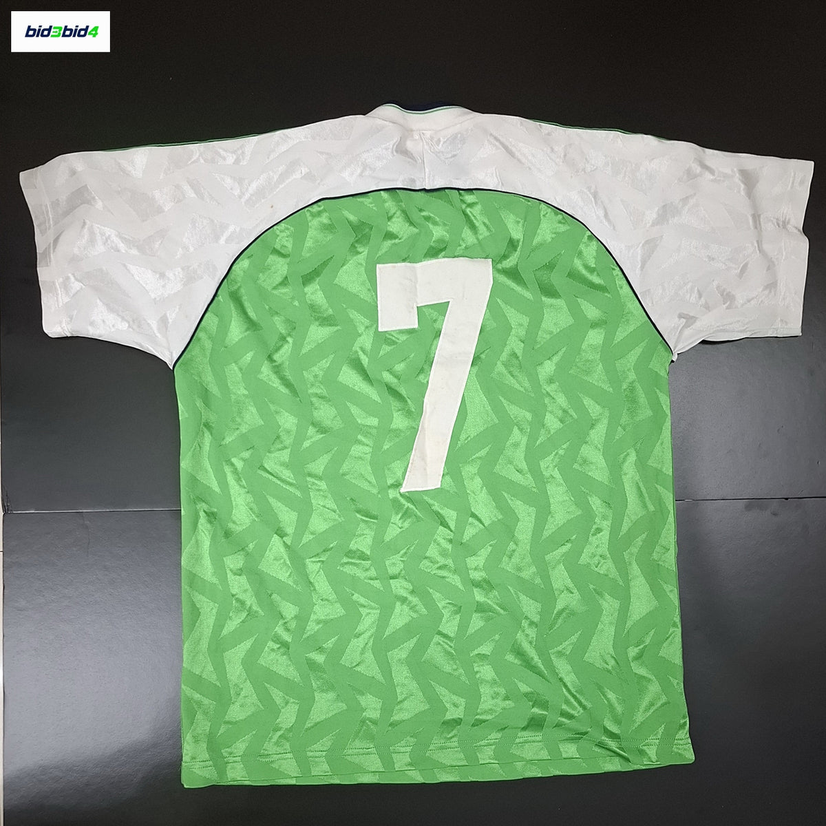 李健和1993年港聯7號球衣        Lee Kin Wo 1993 Hong Kong League XI No. 7 Shirt