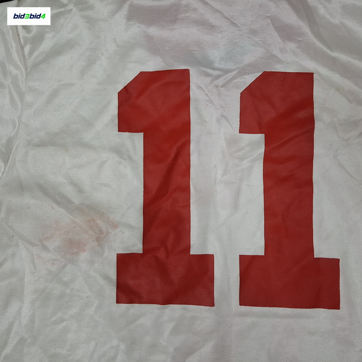 李健和1991年港隊作客11號球衣                  Lee Kin Wo 1991 Hong Kong No. 11 Away Shirt