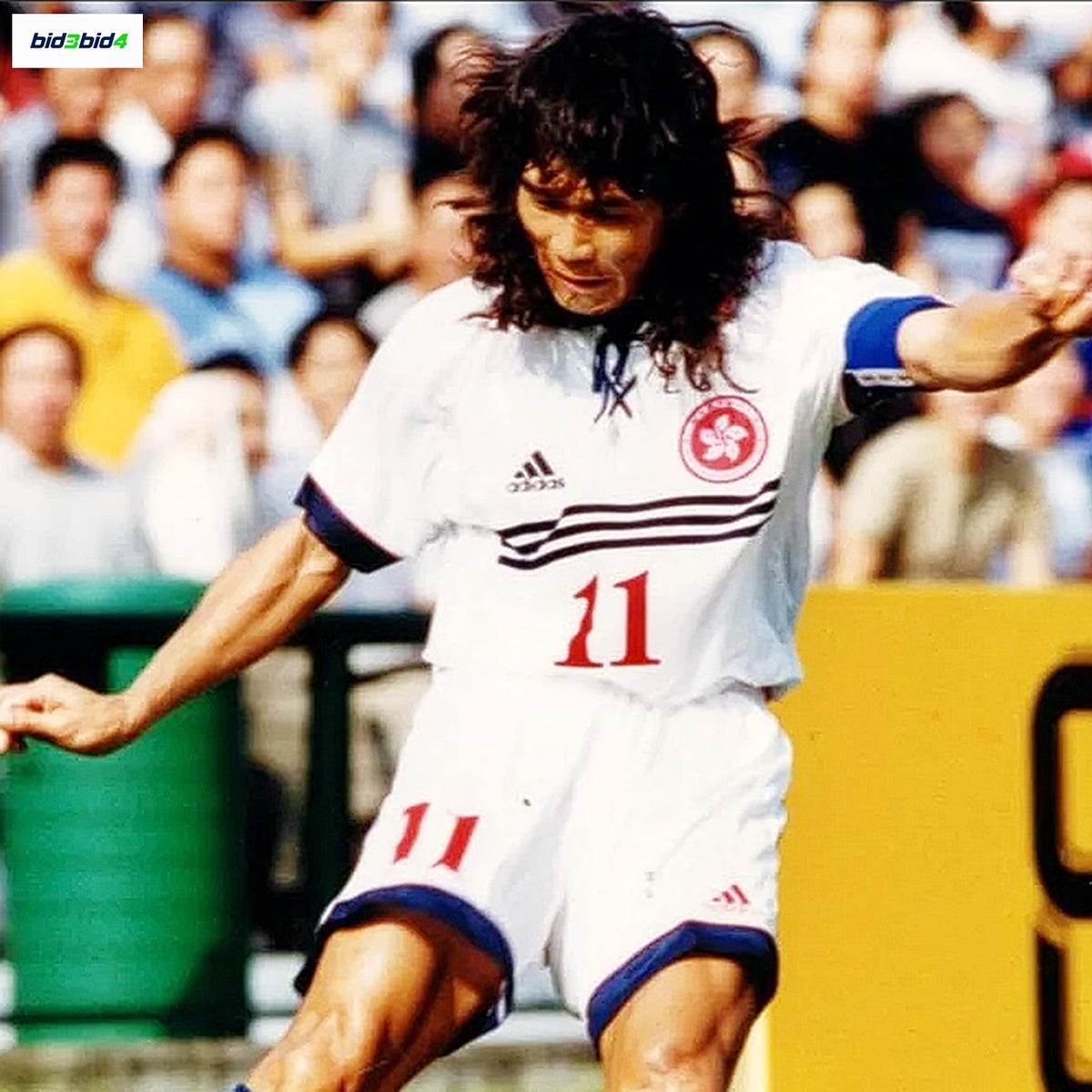 李健和1999年港隊作客11號球衣                         Lee Kin Wo 1999 Hong Kong No. 11 Away Shirt