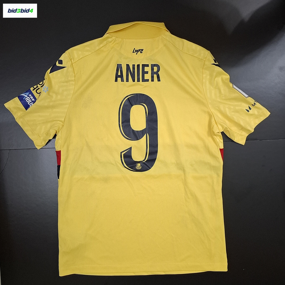 Henri Anier Lee Man No. 9 Jersey